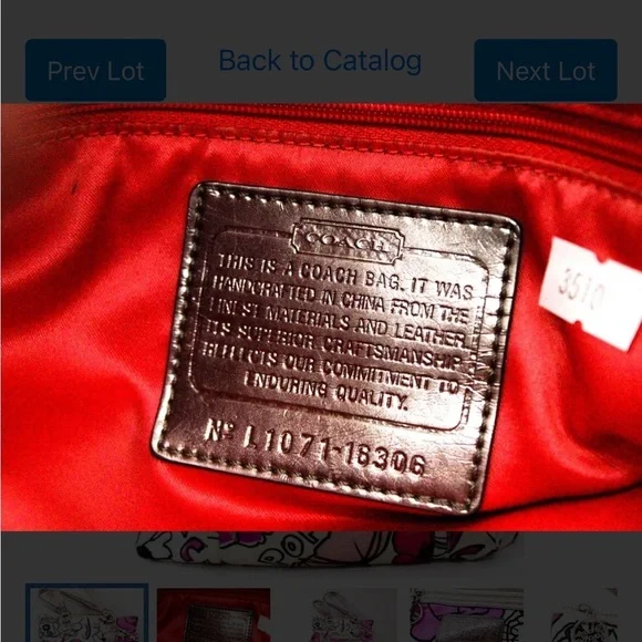 Coach Poppy Floral Tote - Pink, White, and Silver - Picture 2 of 11